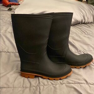 Wonder Nation Black Rain Boots